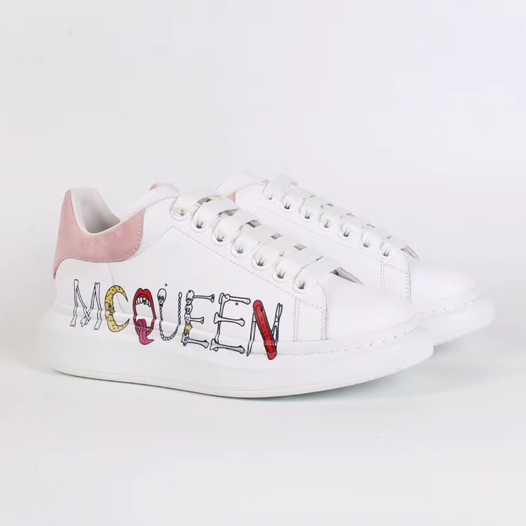 Alexander mcqueen graffiti shoes cheap