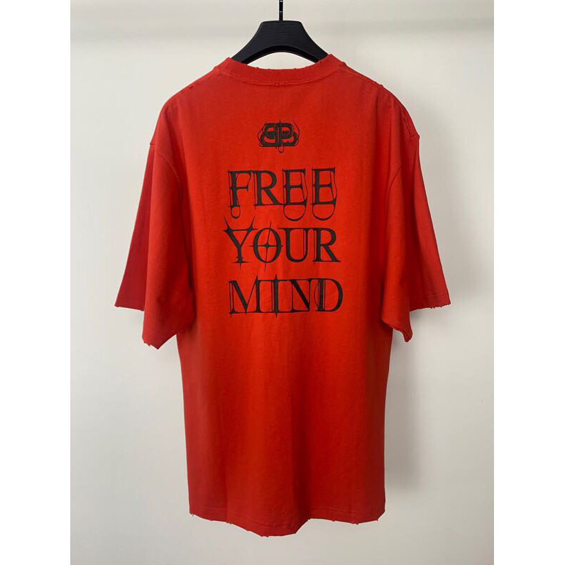 balenciaga free your mind t shirt